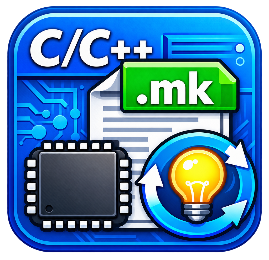 C/C++ .mk IntelliSense Updater